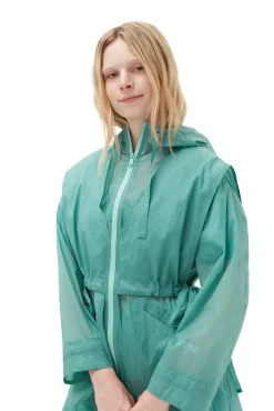Outlet GANNI Oversize-Mäntel Mit Reisverschluss Canton