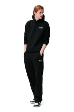 New GANNI Oversize-Sweatshirt Mit Kapuze Black