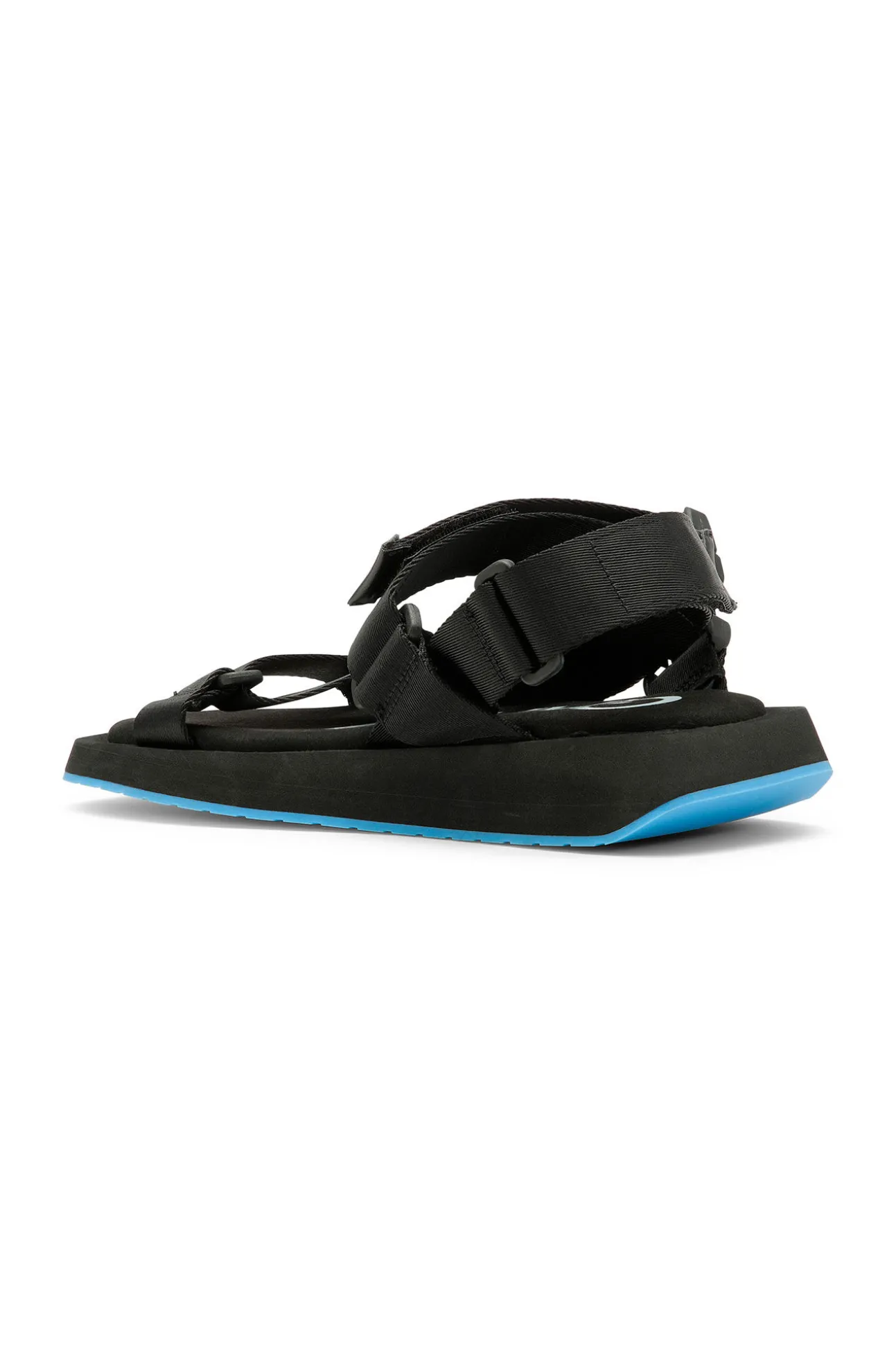 Fashion GANNI Performance-Gurtband-Sandalen Black