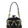 Outlet GANNI Perlen-Bucket-Bag Black