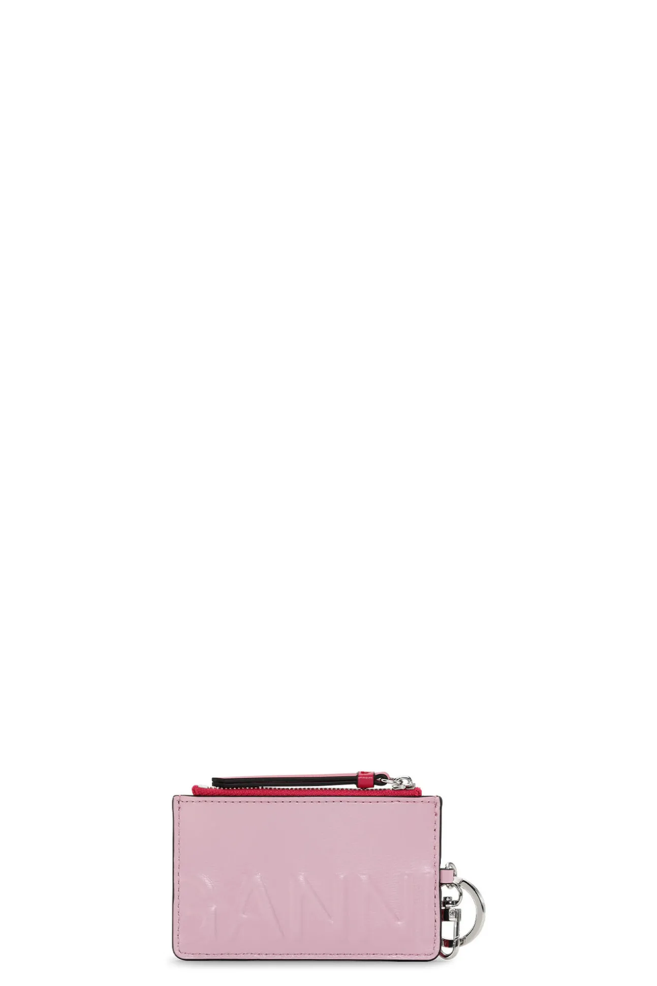 New GANNI Pinke Banner-Munzborse Pink Nectar