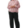 Fashion GANNI Plissierte Bluse Aus Georgette Sugar Plum