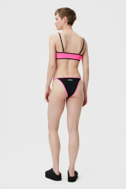Outlet GANNI Recycled Cutline Mini Briefs Sugar Plum