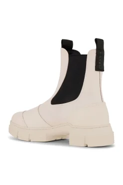 Online GANNI Recycled Rubber City Boot Oyster Gray