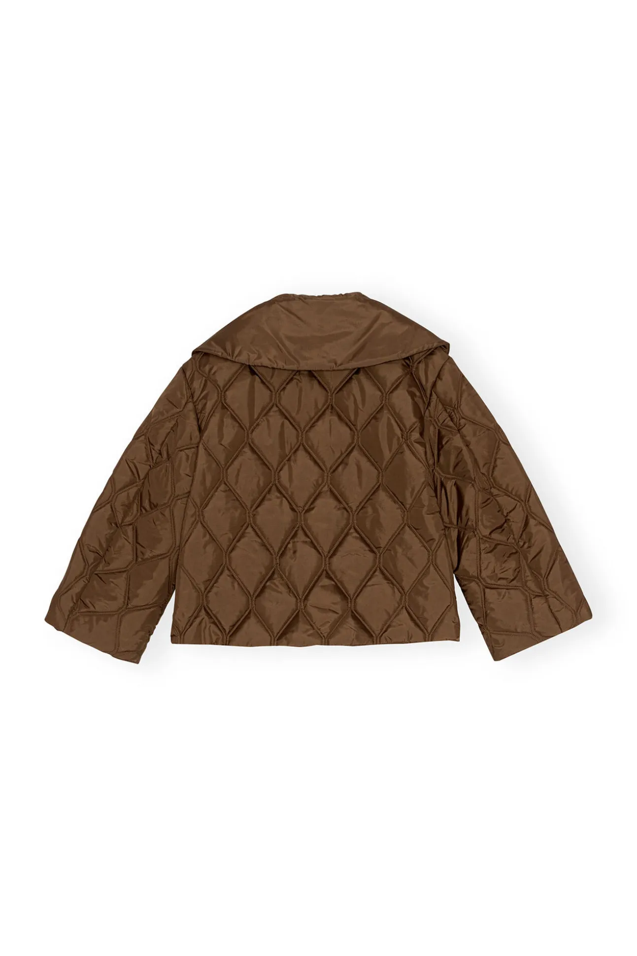 Online GANNI Ripstop-Steppjacke Teak