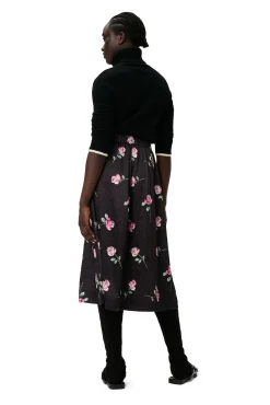 New GANNI Rollkragenpullover Black