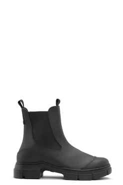 Clearance GANNI Rubber City Boots Black