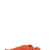 Best Sale GANNI Sandalen Mit Niedrigem Pfennigabsatz Und Sanfter Schleife Orangeade