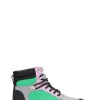 Sale GANNI Schnurbarere Wanderstiefel Kelly Green