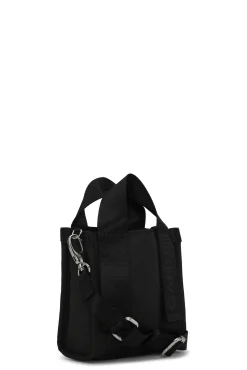 Hot GANNI Schwarze Mini-Tragetasche Aus Tech-Gewebe Black
