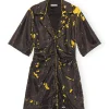Store GANNI Sequins Blazer Mini Dress Black