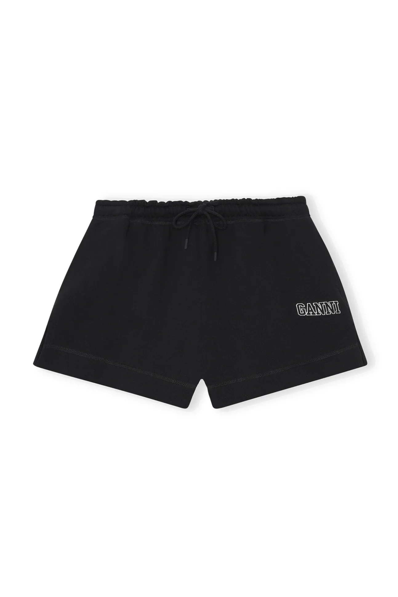 Flash Sale GANNI Shorts Mit Kordelzug Black