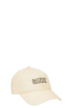 Flash Sale GANNI Software-Kappe Aus Schwerer Cotton Egret