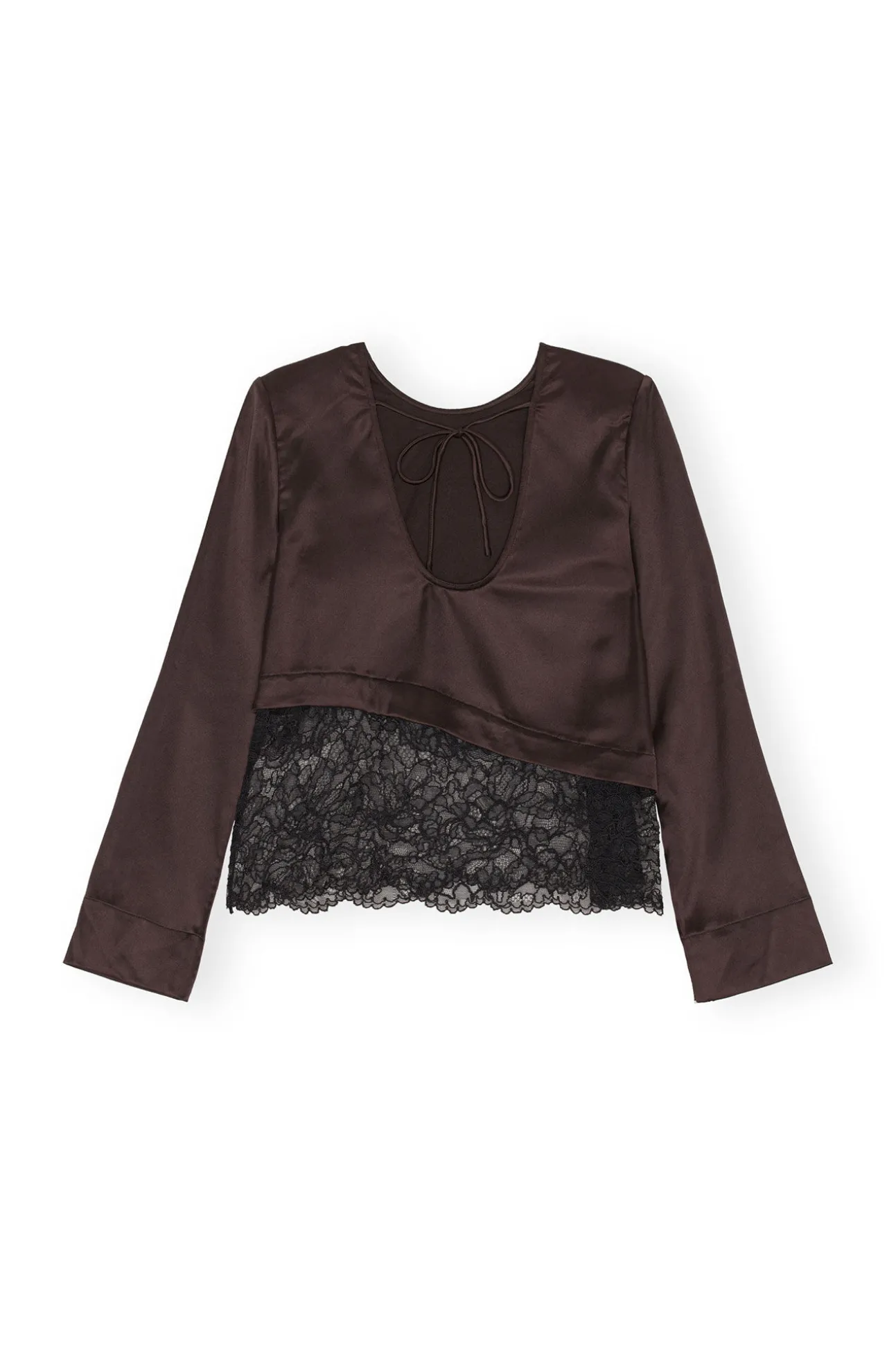 Cheap GANNI Spitzenbluse Mole