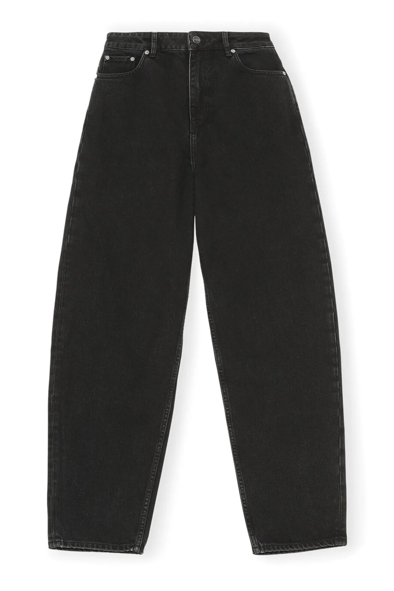 Fashion GANNI Stary Jeans Washed Black/Black
