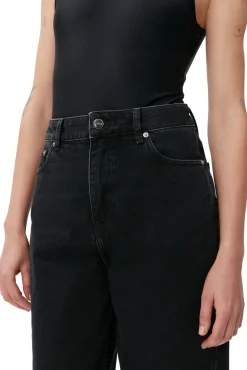 Fashion GANNI Stary Jeans Washed Black/Black