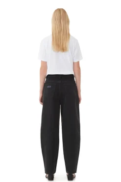 Fashion GANNI Stary Jeans Washed Black/Black