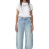 Cheap GANNI Stary-Jeans Light Blue Vintage