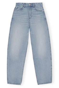 Cheap GANNI Stary-Jeans Light Blue Vintage