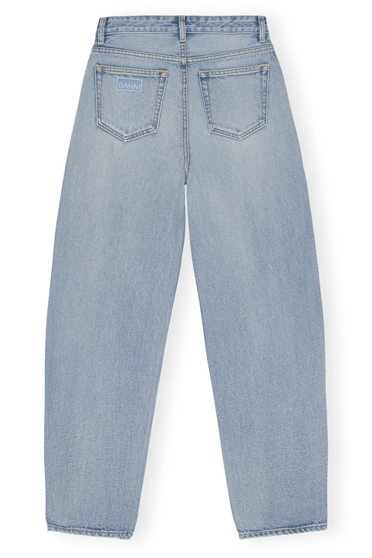 Cheap GANNI Stary-Jeans Light Blue Vintage