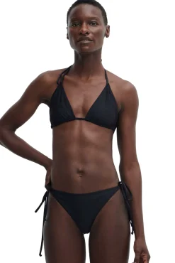 Shop GANNI String-Bikinioberteil Black