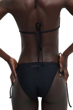 Shop GANNI String-Bikinioberteil Black