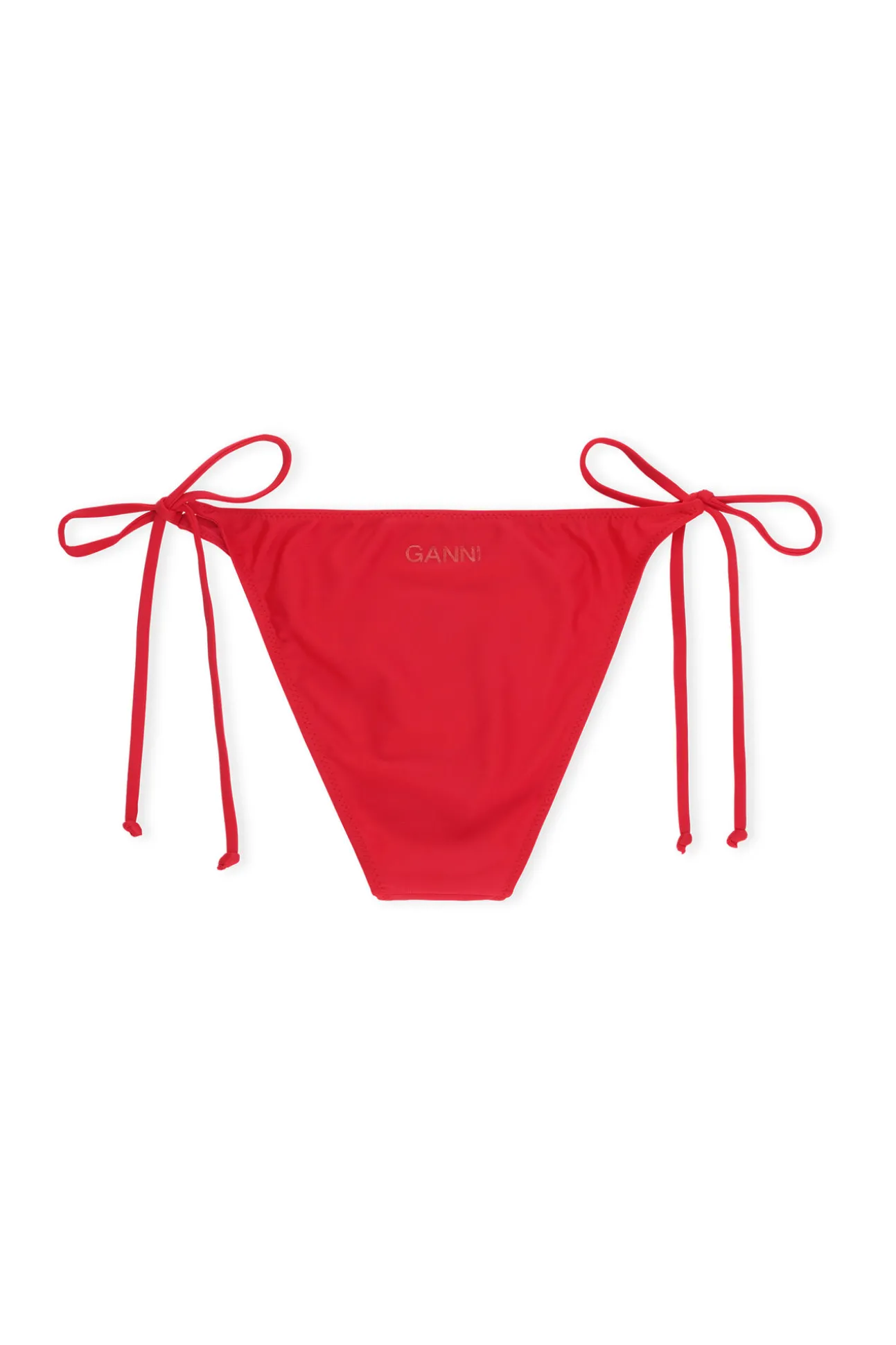 Outlet GANNI String-Bikiniunterteil High Risk Red
