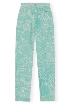 Online GANNI Swigy-Jeans Mit Spitzenprint Canton