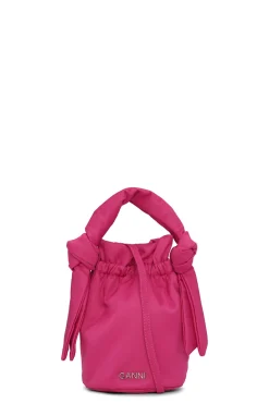 Shop GANNI Tasche Mit Geknotetem Griff Fur Besondere Anlasse Love Potion