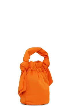Flash Sale GANNI Tasche Mit Geknotetem Griff Fur Besondere Anlasse Vibrant Orange