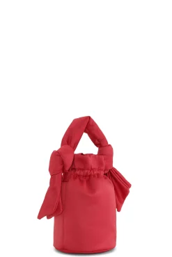 Flash Sale GANNI Tasche Mit Geknotetem Griff Fur Besondere Anlasse Racing Red
