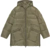 Cheap GANNI Tech-Puffer-Midi-Jacke Mit Oversize-Passform Kalamata
