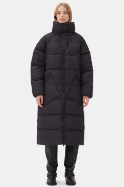 Clearance GANNI Tech-Puffer-Mäntel Mit Oversize-Passform Phantom