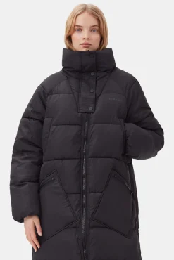 Clearance GANNI Tech-Puffer-Mäntel Mit Oversize-Passform Phantom