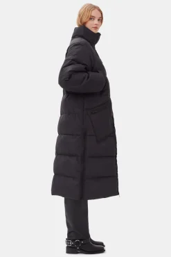 Clearance GANNI Tech-Puffer-Mäntel Mit Oversize-Passform Phantom