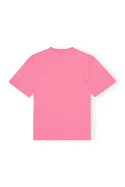 Best GANNI T-Shirt Mit O-Ausschnitt Sugar Plum
