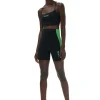 Discount GANNI Ultra-High-Waist-Sportshorts Black
