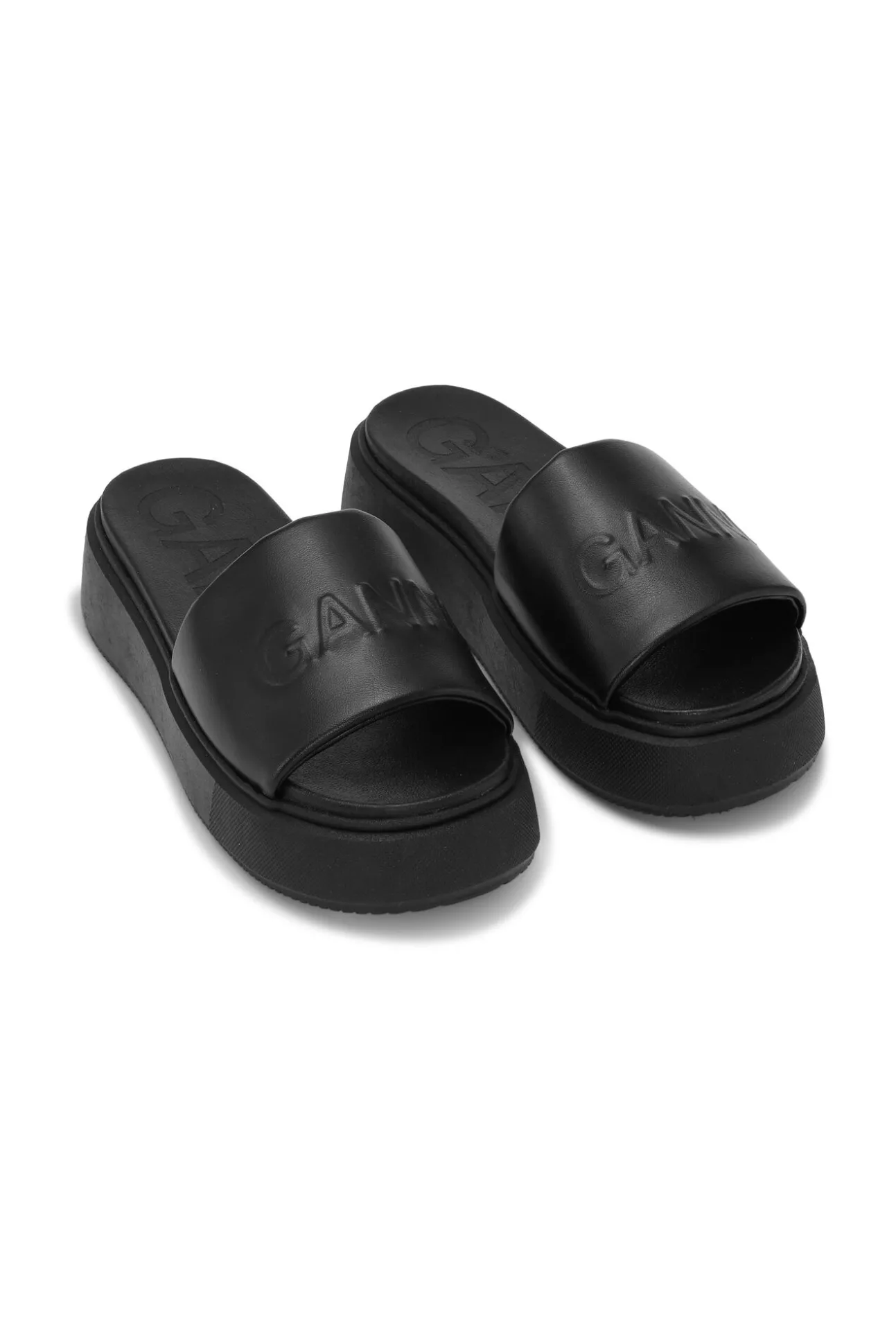 Online GANNI Vegea™ Slide-Sandalen Black