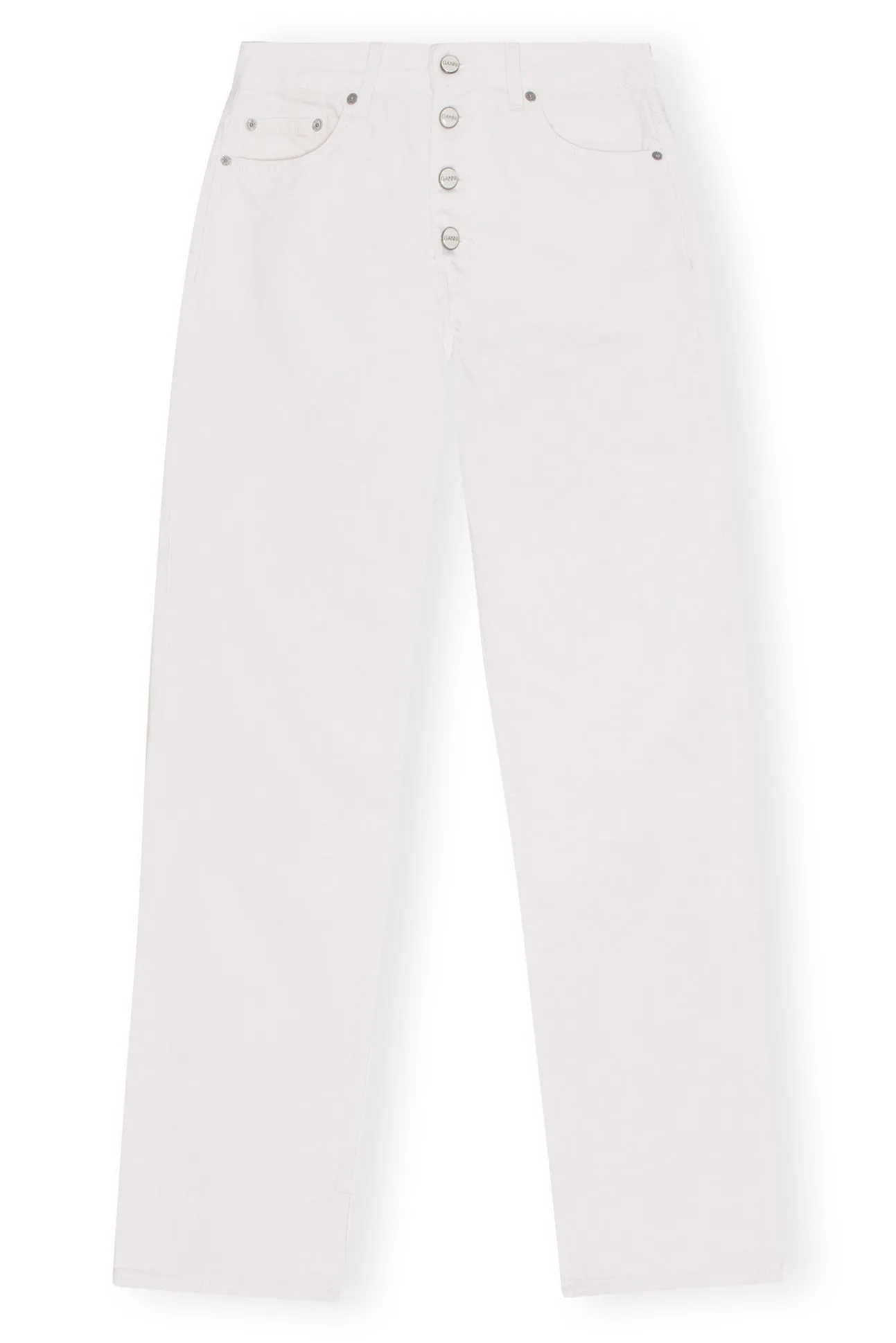 Best GANNI Weise Lovy-Jeans Bright White