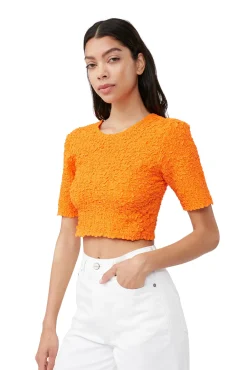 Sale GANNI Weise Magny-Jeans Bright White