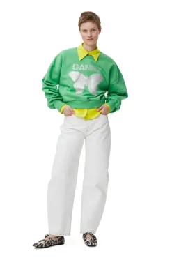 Flash Sale GANNI Weise Stary-Jeans Bright White