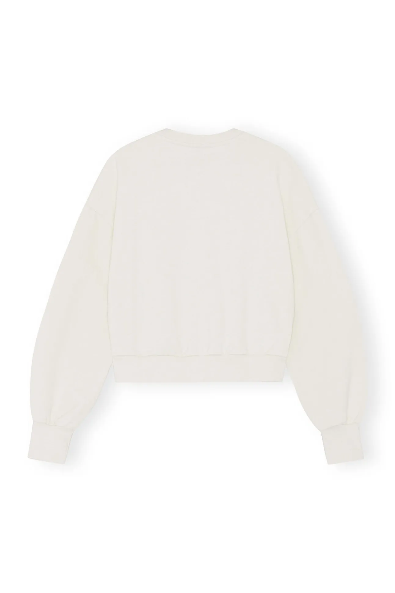 Best GANNI Weises Butterfly-Sweatshirt Egret