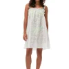 Hot GANNI Weises Tragerkleid Mit Broderie-Anglaise Bright White