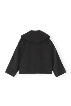 New GANNI Wolljacke Phantom